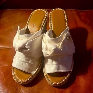 Nautical White Wedges